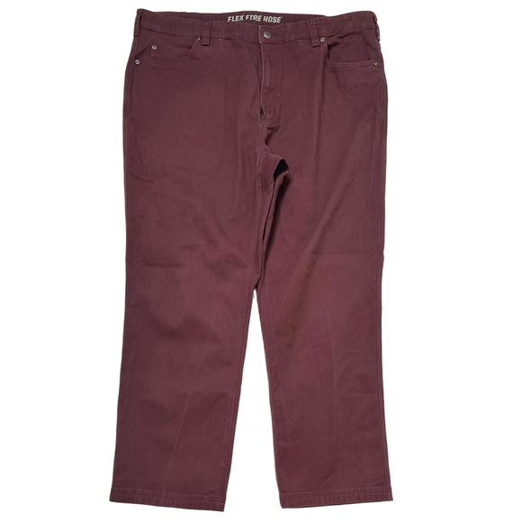 Duluth Trading Co Men’s Flex Fire Hose Pants Heavyweight Relaxed Fit Sz 42/30 - Picture 1 of 4
